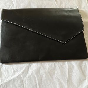 Xiao P Studio Envelope, magnetic closing Vintage PU clutch